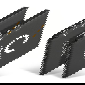 2x Batteria per Medion Life P42010, Life X47002, P43010, P47350, Life S47000, VG0376122100001 700mAh , marca CELLONIC, ricambi di lunga durata per macchine fotografiche e videocamere