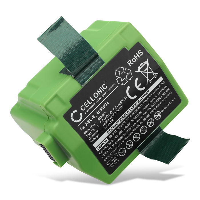 iRobot Roomba S9 Plus Batteria marcata CELLONIC, 4400mAh di capacità