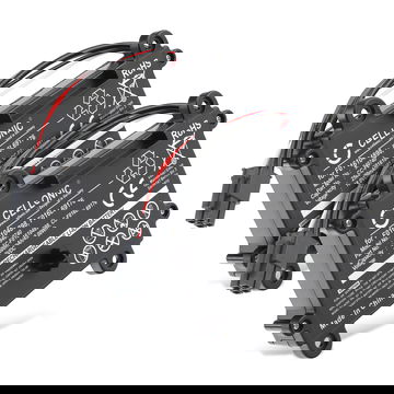 2x Battery for Bosch Indego M plus 700/ 350/400/S plus 350/S plus 400/ M 70 Cordless Tools - 2500mAh 18V Lithium Ion F016104898, F016L69176 Battery Replacement