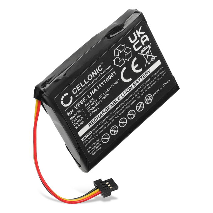 Batteria di ricambio per TomTom Start 52 Europe Traffic batteria sostitutiva 1000mAh , per terminale GPS navigatore