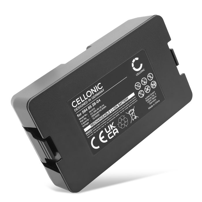 Gardena Sileno Minimo 250 m² Batteria 2500mAh marcata Cellonic