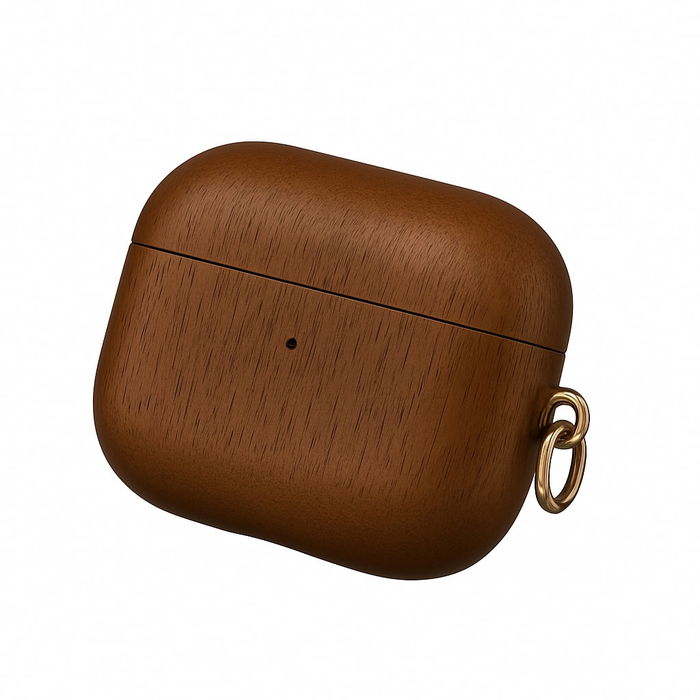 subtel Custodia AirPods Pro 1 – Elegante cover per case di ricarica effetto legno