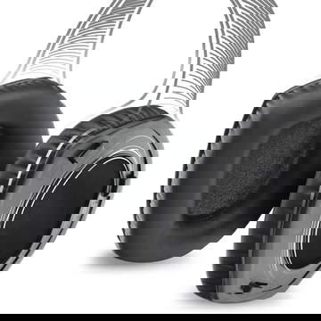 Kit di 2 cuscinetti di ricambio per apparecchi auricolari, cuffie headset Sennheiser RS175, RS195, RS185, RS165, HDR165, HDR175, HDR185, HDR195 paraorecchie, earpads, sostituzione spugnette con comoda imbottitura