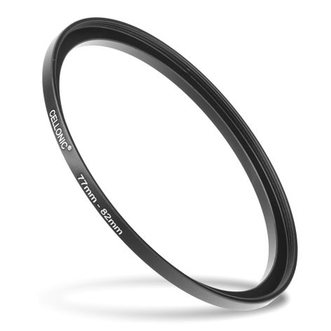 77mm - 82mm Step Up Ring Camera Filter Adapter for Camera Lenses from CELLONIC