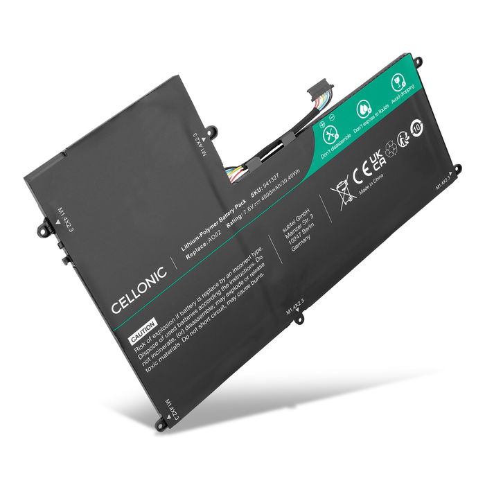 Batteria per portatile HP ElitePad 1000 G1, HP ElitePad 1000 G2, Ultrabook AO02XL ricambio per laptop 4000mAh 7.6V 