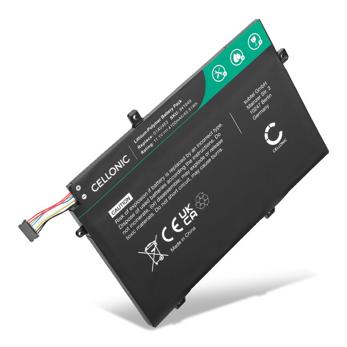 Lenovo ThinkPad L590 Batteria 4100mAh marcata subtel