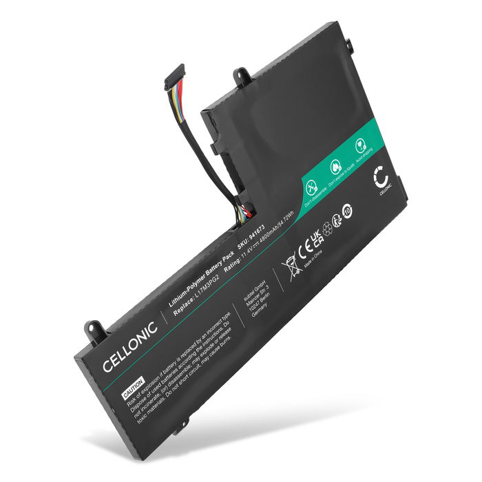 Lenovo Legion Y540-17IRH Batteria 4800mAh marcata Cellonic