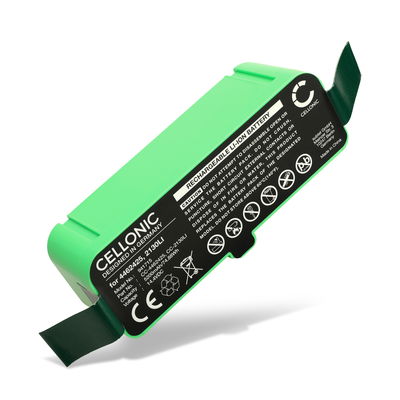 Batteria per iRobot Roomba 980, 960, 671, 675, 681, 896, 696, 680, 615, 691 5200mAh di CELLONIC