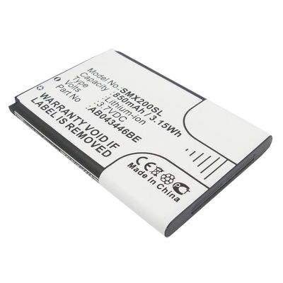 Batteria CELLONIC AB043446BE per telefono Samsung SGH-X200, SGH-E250, SGH-C260, SGH-E900, GT-E1080 Ricambio affidabile da 850mAh per il tuo cellulare smartphone