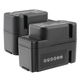 2x Batteria 2500mAh
