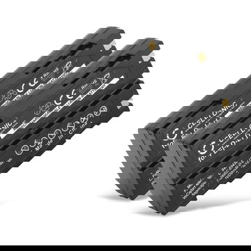 2x Batteria sostitutiva EI-D-LI1 per HP Photosmart C912 / Pentax EI-2000, EI-D-LI1 / Trimble R4, R6, R7, R8 Affidabile pila CELLONIC da 2600mAh Lunga durata per la tua sicurezza