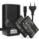 2x Battery (1180mAh, 3.7V) + Charger