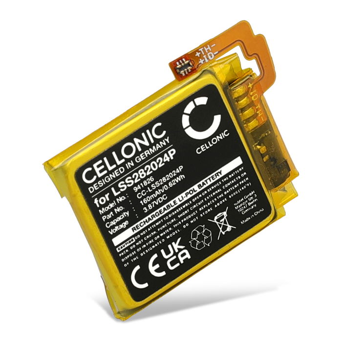 FitBit Sense 2 Batteria marcata Cellonic, 160mAh di capacità