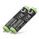 2x Batteria 700mAh