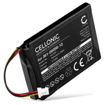 Batteria per Garmin Edge Explore 2, Dezl OTR700, 361-00056-12 (750mAh, 3.7V) marca CELLONIC, ricambi di lunga durata per navigatori