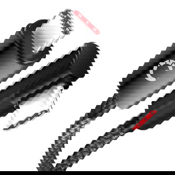 Cavo da USB C a USB C 100W (PD) Cavo a L ad angolo retto di 1 m in nylon per ricarica dati USB 3.1 10 Gbps 8K per telefono cellulare, tablet, smartwatch, GPS, altoparlante e altro ancora