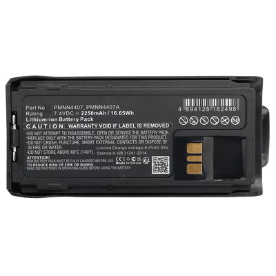 Batteria sostitutiva Motorola PMNN4447/PMNN4447A per Motorola R7 Affidabile pila CELLONICda 2250mAh