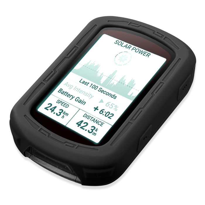 Garmin Edge 540 Solar custodia protettiva per navigatore satellitare – case bumper assorbe urti e protegge da graffi, cadute, polvere, sabbia schizzi 