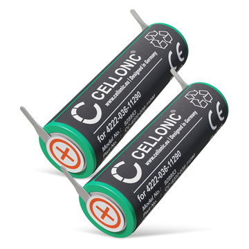 2x Battery for Philips Sonicare DiamondClean HX9339, HX9340, HX9350, HX9352, HX9360, HX9370, HX9390 - (800mAh) Replacement battery