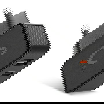 Caricatore da parete USB C e USB A, 20W, ricarica telefoni, tablet o altri dispositivi mobili dalla presa da parete via USBC e USB standard (A), QC3.0 18W Leggero & facile da portare con sé