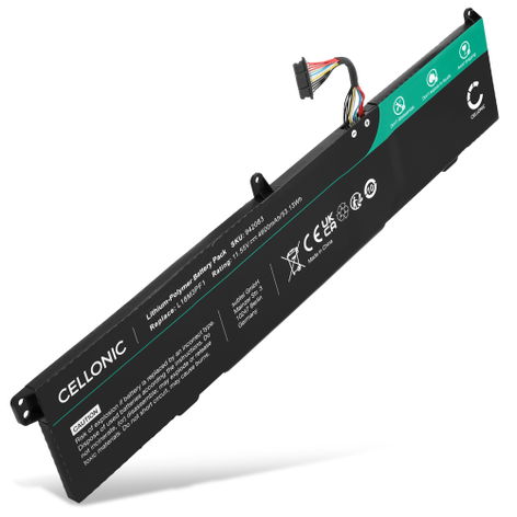 Battery for Lenovo Ideapad L340 Gaming, L340-15IRH L18M3PF1 (4750mAh, 11.55V) from CELLONIC
