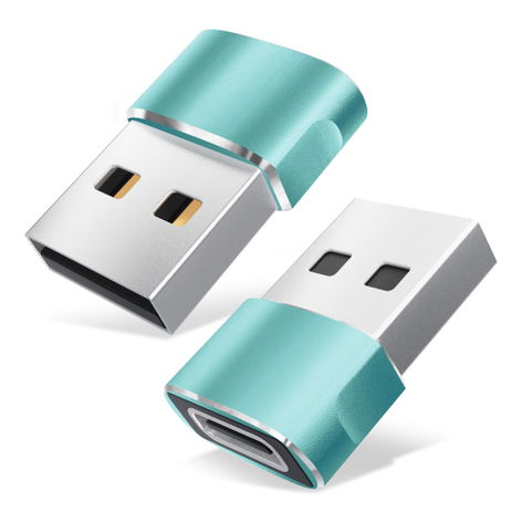 2x Adattatore USB Apple iPhone 14, 13, 12, 14 Pro, 14 Pro Max di CELLONIC
