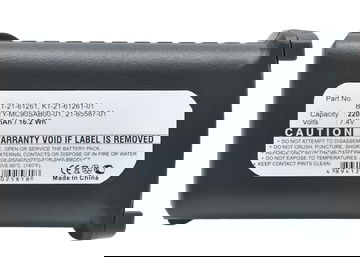 Batteria Symbol 21-61261-01 per Symbol MC9190, MC9000, MC9050, MC9060, MC9060-G, MC909, MC9090, MC9097, MC909X-K Affidabile ricambio da 2200mAh per scanner lettore codici a barre pistola etichettatrice