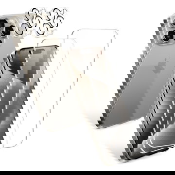 Apple iPhone 15 Pro, 2x vetro di protezione della fotocamera e 2x vetro di protezione dello schermo 6,1 2.5D Case-friendly 9H 0,33mm Full Glue, protezione dello schermo Vetro temperato