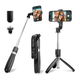 Selfie stick e treppiede