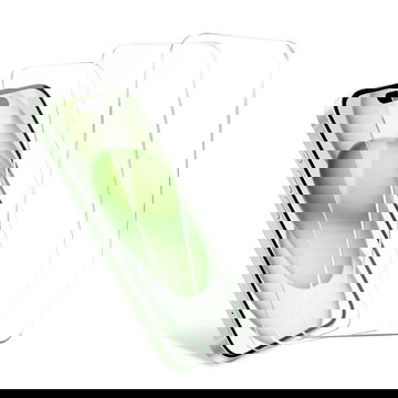 3x CELLONIC iPhone 15 / Pro Screen Protector - 6.1" Phone Screen Cover 2.5D Full Glue Ultra Thin 9H Tempered Glass Protective Smartphone Display Screen Guard