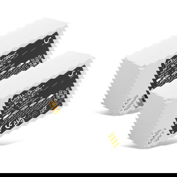 2x Batteria sostitutiva BL-BC-01 per EZVIZ C3A Affidabile pila CELLONIC da 5500mAh Lunga durata per la tua sicurezza