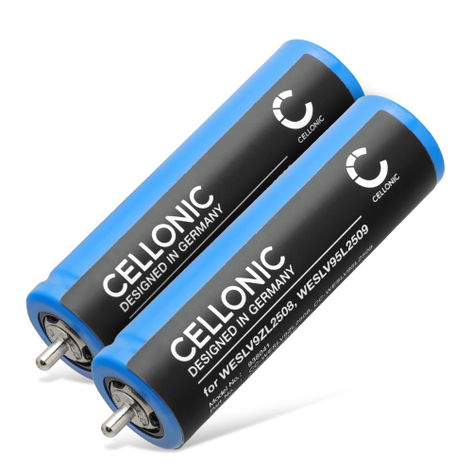 2x Batteria per Braun 5762; Panasonic ER216; ER217; ER2301; ES2064; ES365 (680mAh, 3.6V) di CELLONIC