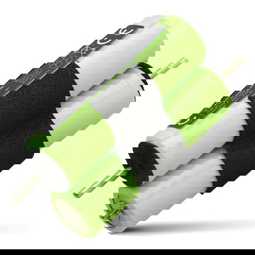 Batteria di ricambio WES7038L2506 per Panasonic ES7036, ES7109, ES7101, ES6002, ES4033, ES4001, ER508, ES366 Affidabile sostituzione da 2000mAh rasoio spazzolino tagliacapelli elettrico