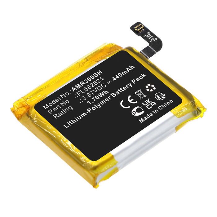 Amazfit GTR 3 Pro Batteria marcata Cellonic, 440mAh di capacità