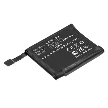 Batteria per Amazfit Pace, A1612, A1602 - PL372427V (290mAh ) batteria di ricambio