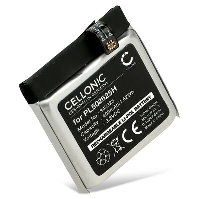 Batteria per Amazfit GTR - 47mm, A19029 - PL502625H (400mAh ) batteria di ricambio