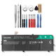 1x Batteria 5700mAh+ Set di strumento