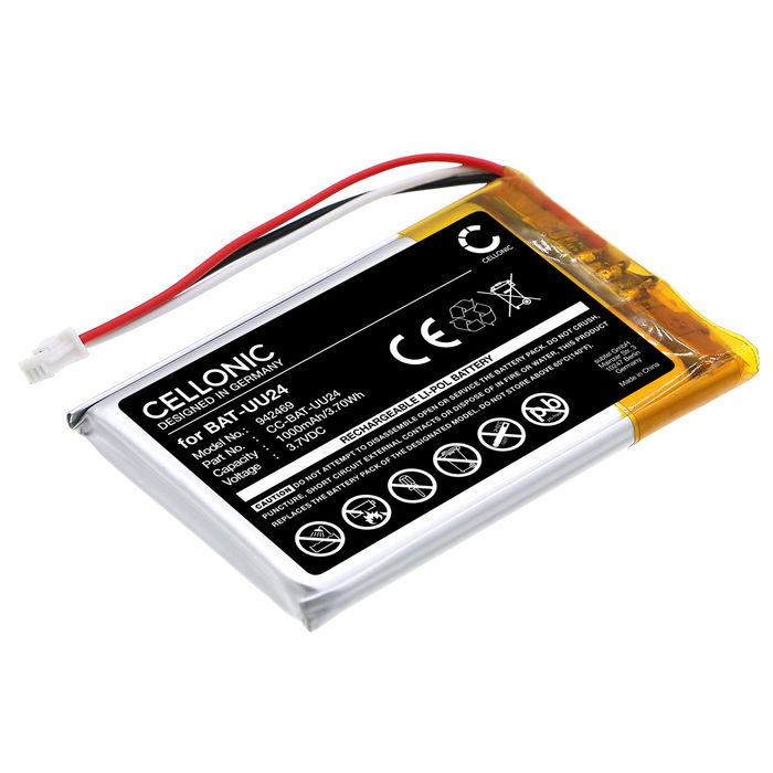 Batteria per GHB UU24 - Bat-UU24 (1000mAh) batteria di ricambio