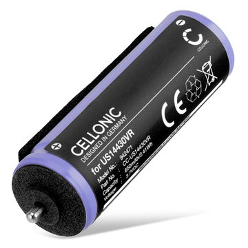 Batteria di ricambio US14430VR per Panasonic EW-DE92, EW-DL40, EW-DL82 Affidabile sostituzione da 650mAh rasoio spazzolino tagliacapelli elettrico