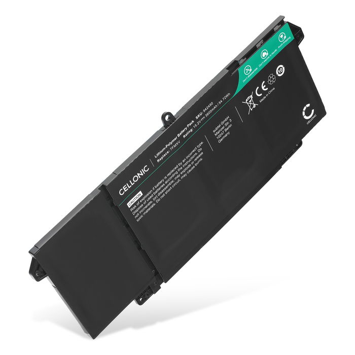 Batteria per portatile Dell Latitude 7420, 7320, 5320, 7520, 13 5320, Dell 7FMXV, 4M1JN, 9JM71 ricambio per laptop 3600mAh 15.2V 