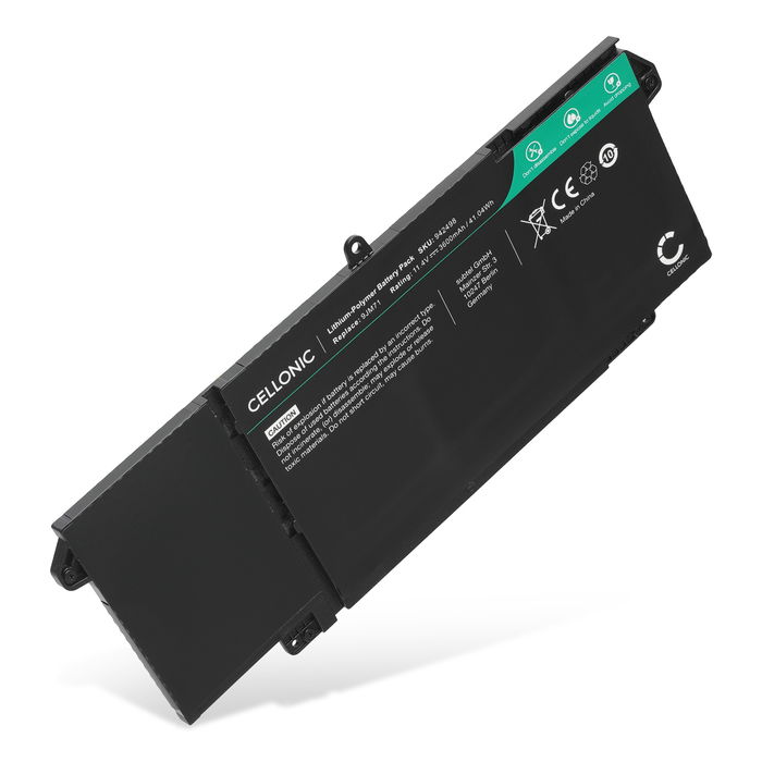 Batteria per portatile Dell Latitude 7420, 7320, 7520, 13 5320, 7320 2-in-1, Dell 7FMXV, 4M1JN, 9JM71 ricambio per laptop 3600mAh 11.4V 