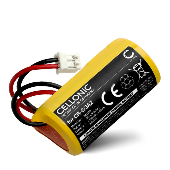 Batteria per Verisure Brandvarnare, Camera Detector, Night Control, Roykvarsler, Sirene, Voice 1350mAh marca CELLONIC