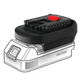 1x Adattatore per batteria DeWalt 18V/20V o Milwaukee 18V a Bosch 18V