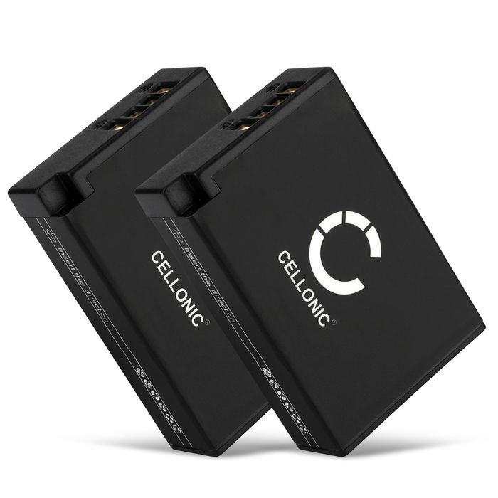2x Batteria per Canon EOS 750D EOS 760D EOS 770D EOS 800D EOS Kiss X8i EOS M3 EOS M5 EOS M6 EOS Rebel T6i EOS Rebel T6s 950mAh , marca CELLONIC, ricambi di lunga durata per macchine fotografiche e videocamere