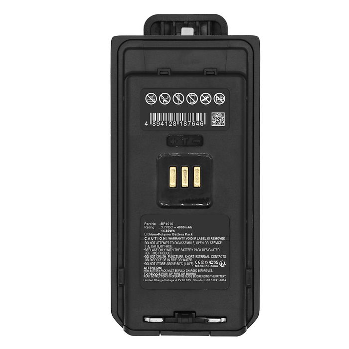 Batteria per Hytera AP515, AP515LF, AP510 4000mAh Litio Polimeri di CELLONIC