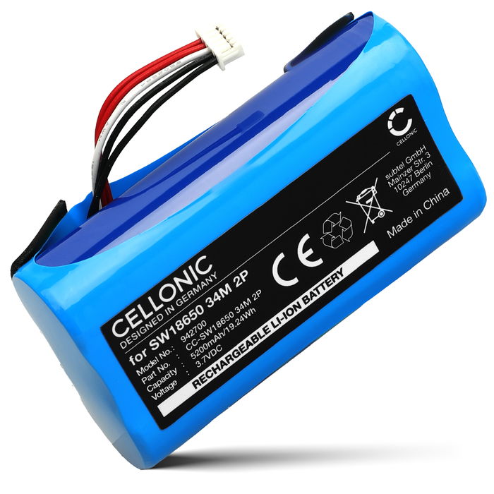 Battery for Eufy SoloCam C210 5200mAh from CELLONIC