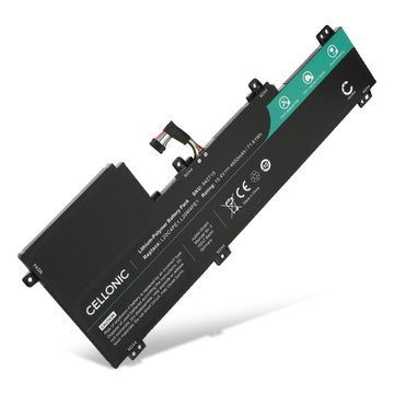 Battery for Lenovo Ideapad 5 16IHU6, 5 Pro-16ACH6, 5 Pro 16ACH6, 5 Pro 16ARH7, 5 Pro 16IAH7, 5B11B66552, L20C4PE1 15.4V 4650mAh from CELLONIC