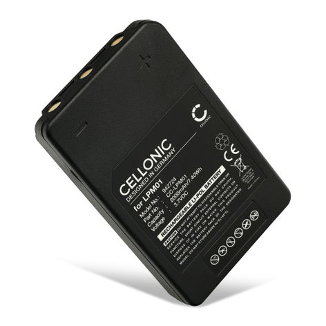 Batteria per Autec LK NEO; R0BATT00E13A0 LPM01 (2000mAh, 3.7V) di CELLONIC