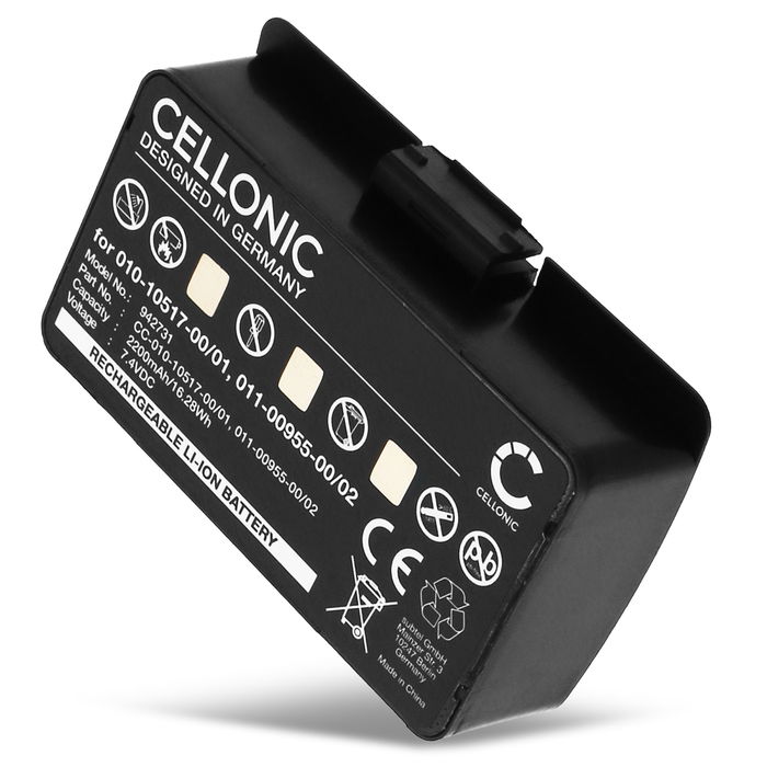 Batteria per Garmin GPSMAP 276 / 276C / 296 / 376C / 378 / 478 / 495 - 2200mAh da CELLONIC