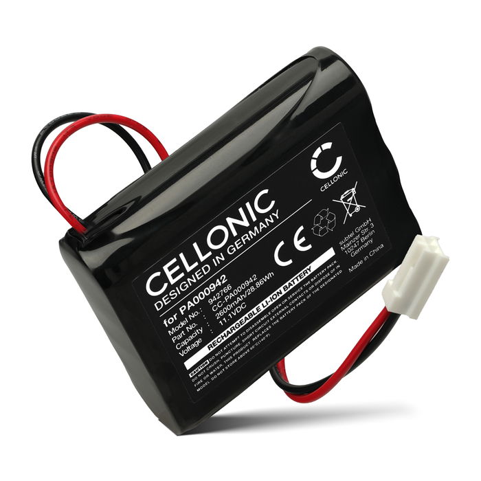 Batteria per Heim & Haus 18797, GEC 12-W37 2600mAh marca CELLONIC